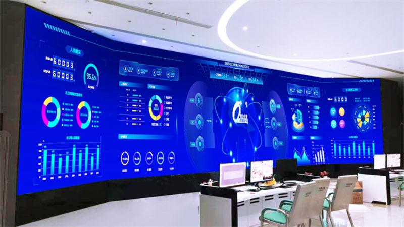 电子屏LED屏图片大全:探索未来显示技术的璀璨世界