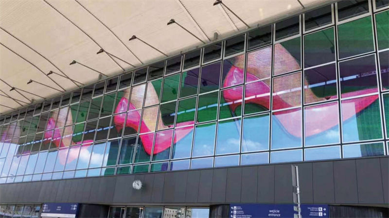 LED显示屏固定墙上安装图解