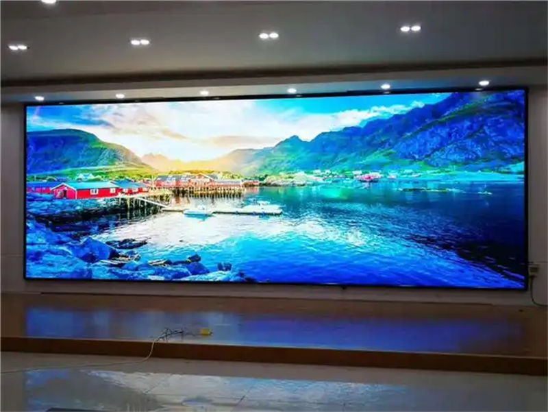 LED显示屏系统工作原理图